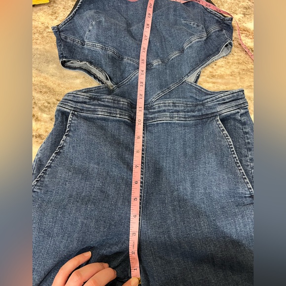 3x1 Revolve Cross Body Danny Jumpsuit, Denim Jumpsuit, Jumpsuit Romper - Picture 6 of 14